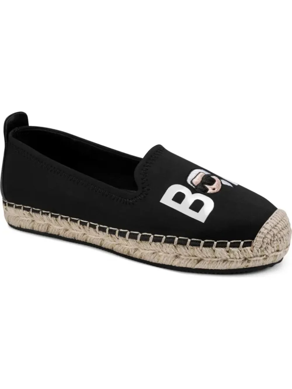 Karl Lagerfeld Paris Bonjour Michaela Slip-On Flat Espadrille Women's Size 9.5